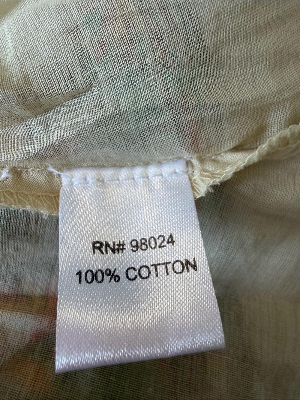 House of Harlow Cotton Gauze Tiered Sleeveless Maxi Dress Size Large 36841 - Picture 12 of 16